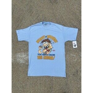 Vintage 80s  Insanity Is Hereditary Joke T-Shirt Funny Humor Large